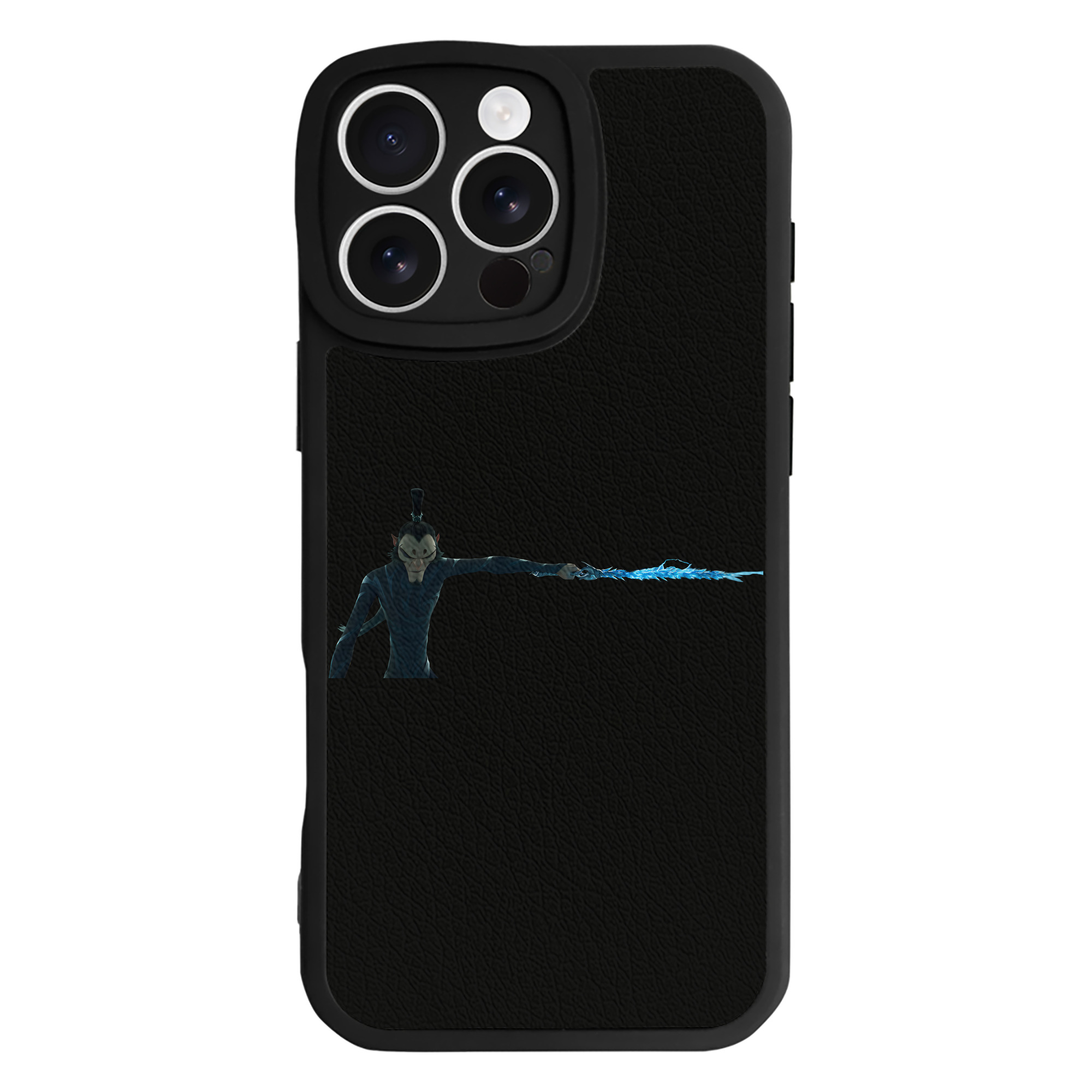 （画像用） Ne Zha 2 ナタ 魔童の大暴れ 【iPhone 16シリーズ対応】シリコンスマホケース（レザー調） 材質：シリコン